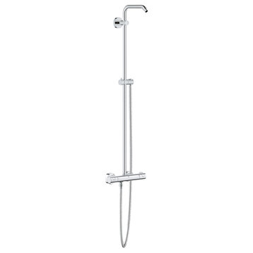 Grohe 26 421 New Tempesta Double Handle Thermostatic Shower - Starlight Chrome