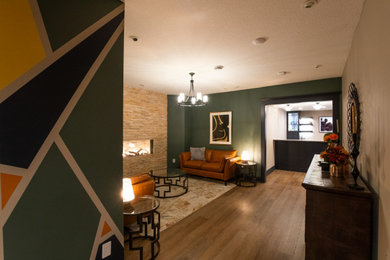 Inspiration for a timeless basement remodel in Minneapolis