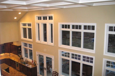 Inspiration for a timeless living room remodel in New York