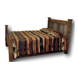 Reclaimed Wood Bedroom - Panel Beds