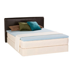 Bliss Full 2 Inch Gel Memory Foam Mattress Topper - Mattress Toppers And Pads