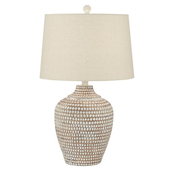 Alese 1 Light Table Lamp, Brown
