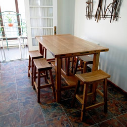 Colvin Barista Tableand Stools - Indoor Pub And Bistro Sets