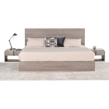 Orchid Italian Modern Bed, King
