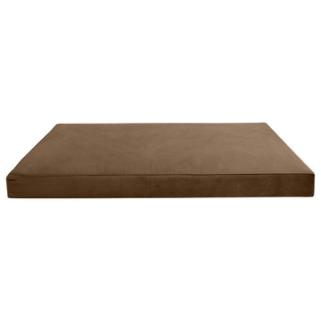 Same Pipe 6" Twin 75x39x6 Velvet Indoor Daybed Mattress |COVER ONLY|-AD308