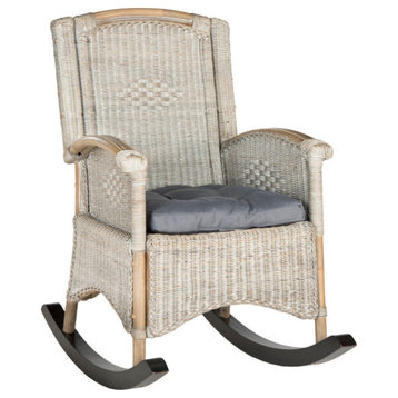 Rhonda Rocking Chair, Antique Gray