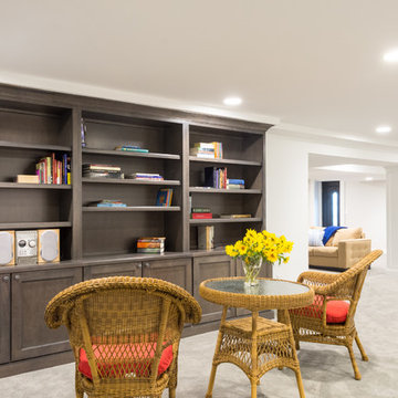 Modest Basement and Mudroom
