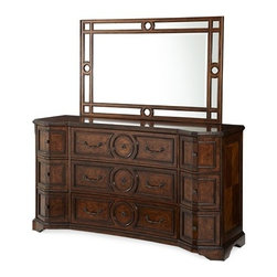 AICO Furniture - Bella Cera Dresser - 38050 - Bedroom Products