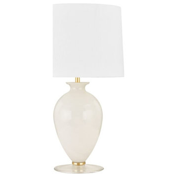 Mitzi Laney Table Lamp in Aged Brass