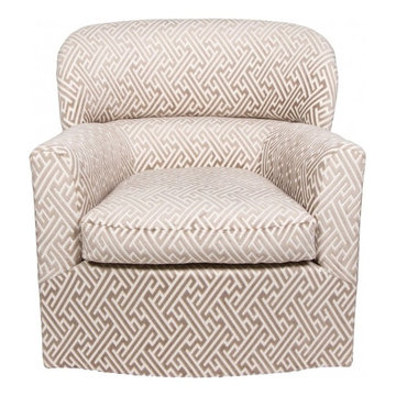 ANTHONY LAWRENCE / BELFAIR CUSTOM SWIVEL LOUNGE CHAIR