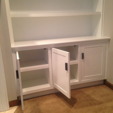Built in book cases