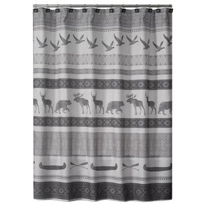Greenland Blooming Prairie Shower Curtain Bath Contemporary