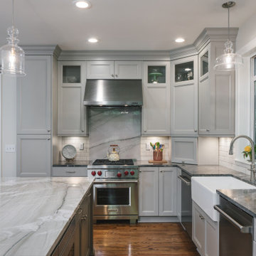 Custer Park Kitchen and 2nd Floor Addition