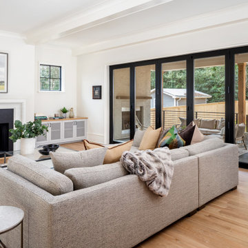 Living Room at 409 Bertonley by Pike Properties - Charlotte Custom Home Builder