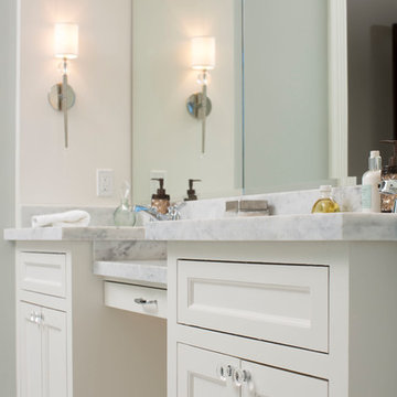 06 - Garden Oaks Traditional New Orleans Master Bathroom Vanity