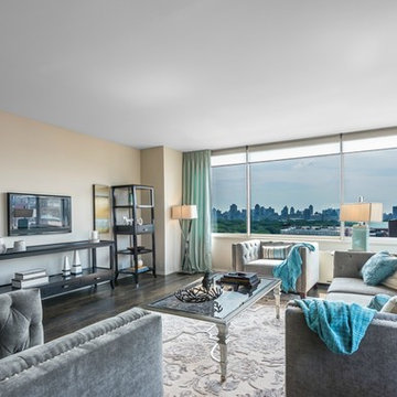NYC Living/Family/Den Rooms by Designed to Appeal