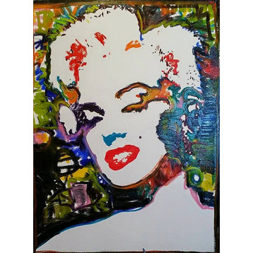 Marilyn Monroe Art Pop Art Painting 18"x24" by Matt Pecson