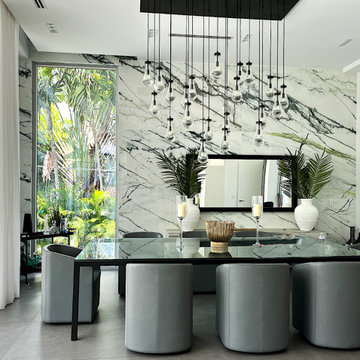 Hibiscus Island Dining Room Interior Design