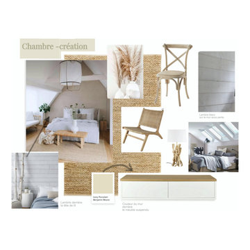 Planche d’ambiance -chambre