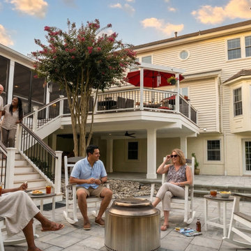 Multi-Level Deck, Screened Porch & Swim Spa