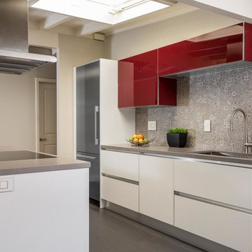 Pop of Red- Complete Transformation Before & After