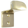 RCH Decorative Brass Wall Hook, 1.5 Inch, Various Finishes, Polished Brass, 1.5
