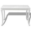 vidaXL High Gloss Dining Table Kitchen Table Dining Room Table High Gloss White