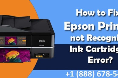 How to fix Epson printer ink cartridge error?