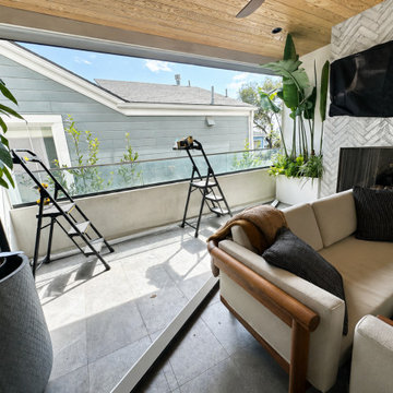 Manual Patio Shades for Sun & Privacy Control