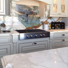 Natural Stone Backsplashes