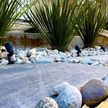 Modern Frontyard Landscape Design | Plano Texas Landscape | Alterra Landscape De