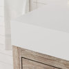 Boutique Bath Vanity, Natural Wood, 40", Single Sink, Freestanding