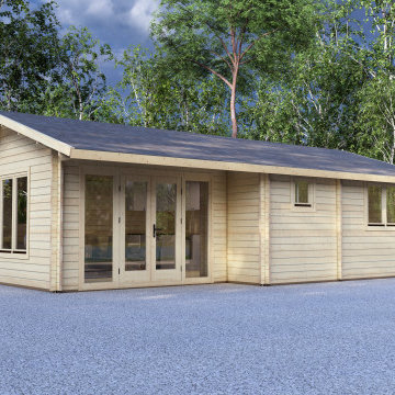 2 Bedroom Log Cabins