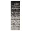 Safavieh Adirondack Collection ADR113 Rug, Silver/Black, 2'6"x8'