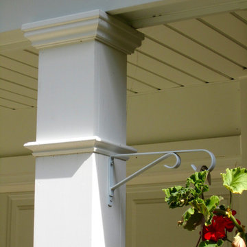 Split Level Glenview, IL White Exterior, James Hardie Siding & Trim