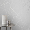 Quartz Silver Fractal Wallpaper Bolt