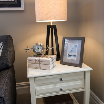 Sea Girt Loft Sitting Area & Bedroom