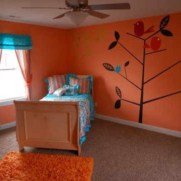 Orange Modern Room