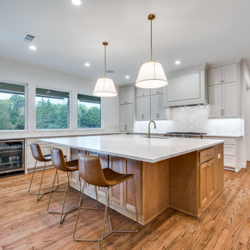 Kitchen & Living Room Remodel in Prosper, Texas