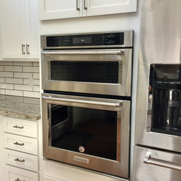 KitchenAid oven/microwave combo.