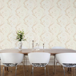 New Style - Fancy Floral Wallpaper RL190401 - Wallpaper