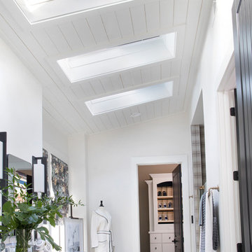 Western Springs Stylish Master Bathroom