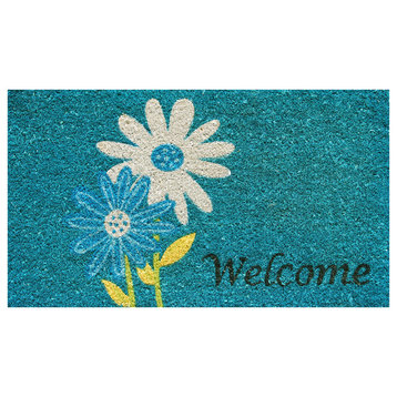Daisy Welcome Doormat