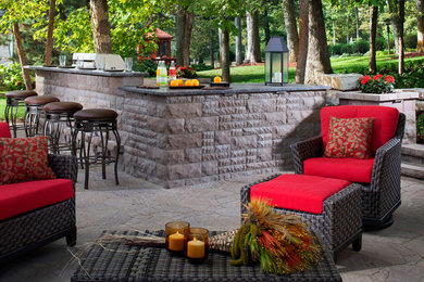 Patio - contemporary patio idea in Orange County