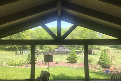 This is an example of a porch design in Nashville.