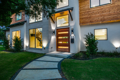 Design ideas for a modern home design in Dallas.