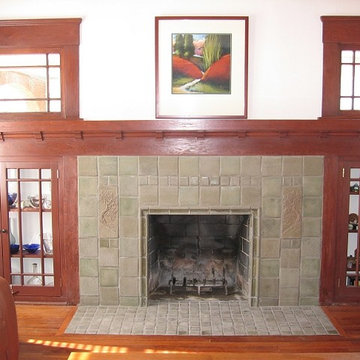 Batchelder Tile Fireplaces - San Diego