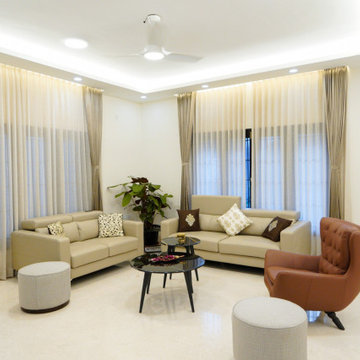 Adarsh Serenity | Krishna Kishore | Living Room Interior Design