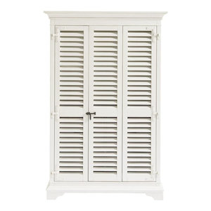 Paula Deen Home Utility Cabinet Linen Beach Style Storage