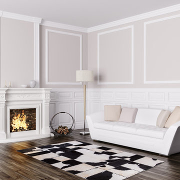 RECTANGLE Cowhide Patchwork Area Rugs